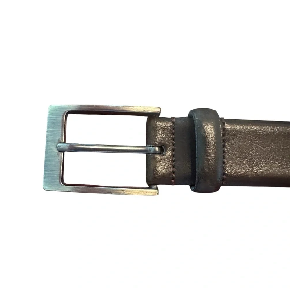 Men's Brown Italian Leather Belt